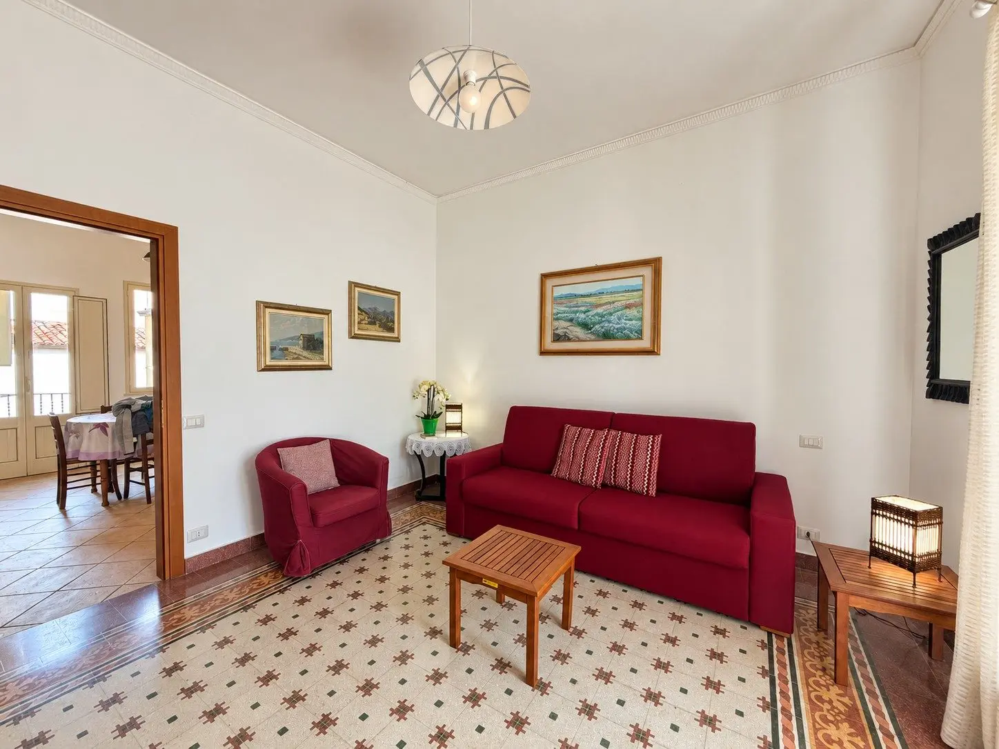 Soggiorno della Casa del Duomo