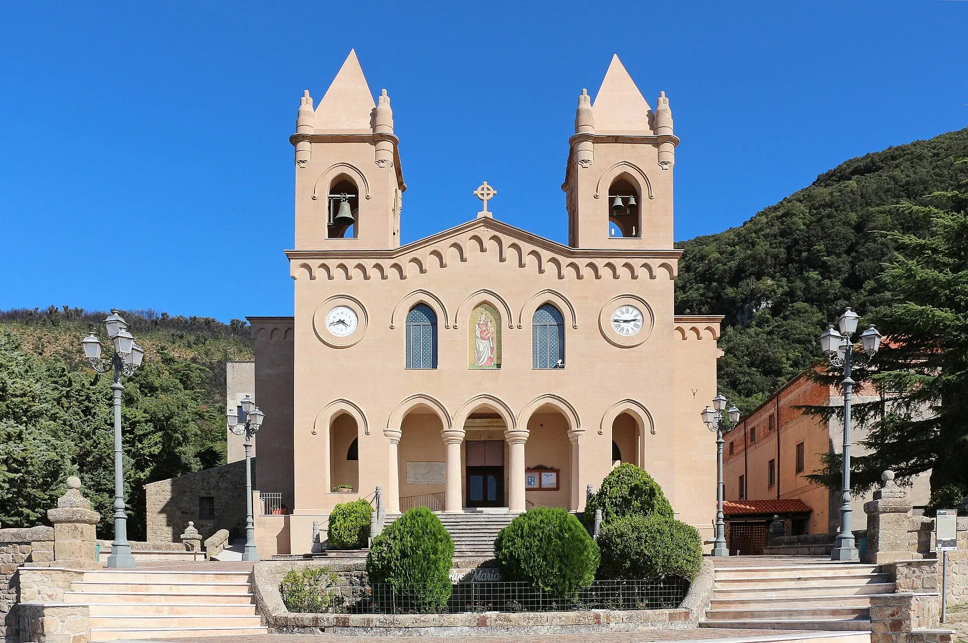 Il Santuario di Gibilmanna sulle Madonie